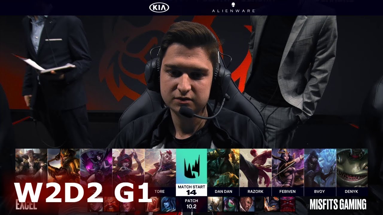 Excel vs Misfits | Week 2 Day 2 S10 LEC Spring 2020 | XL vs MSF W2D2