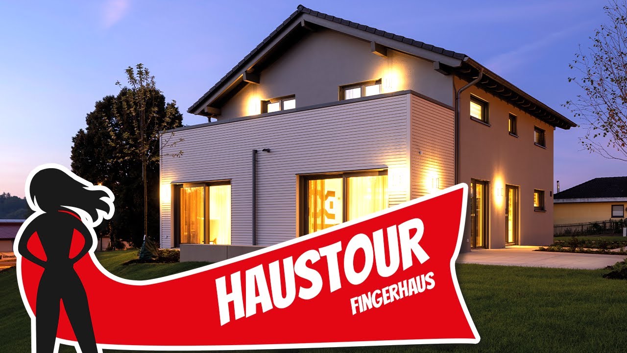 Haus mit Dachterrasse + Förderung für nachhaltiges Bauen von Fingerhaus | Haustour | Hausbau Helden