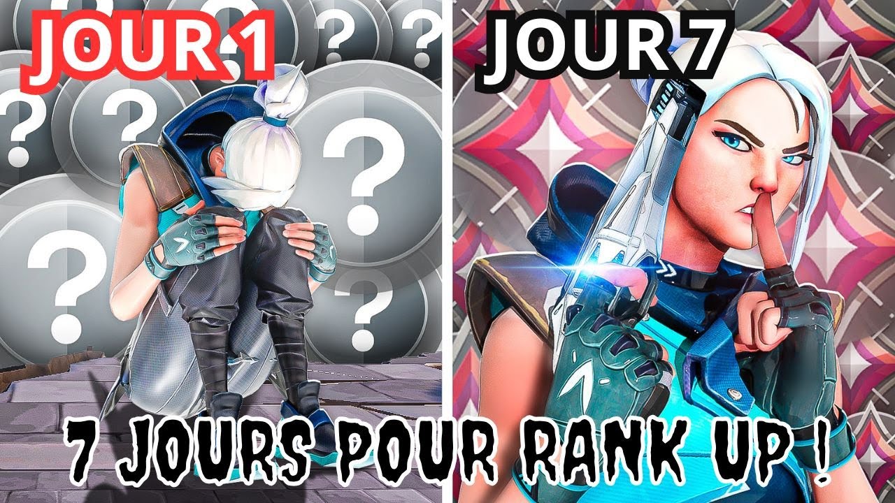 7 JOURS POUR PASSER DIAMANT SUR VALORANT SI J'&Eacute;CHOUE JE T'OFFRE UN SKIN - UN D&Eacute;BUTANT SUR VALORANT