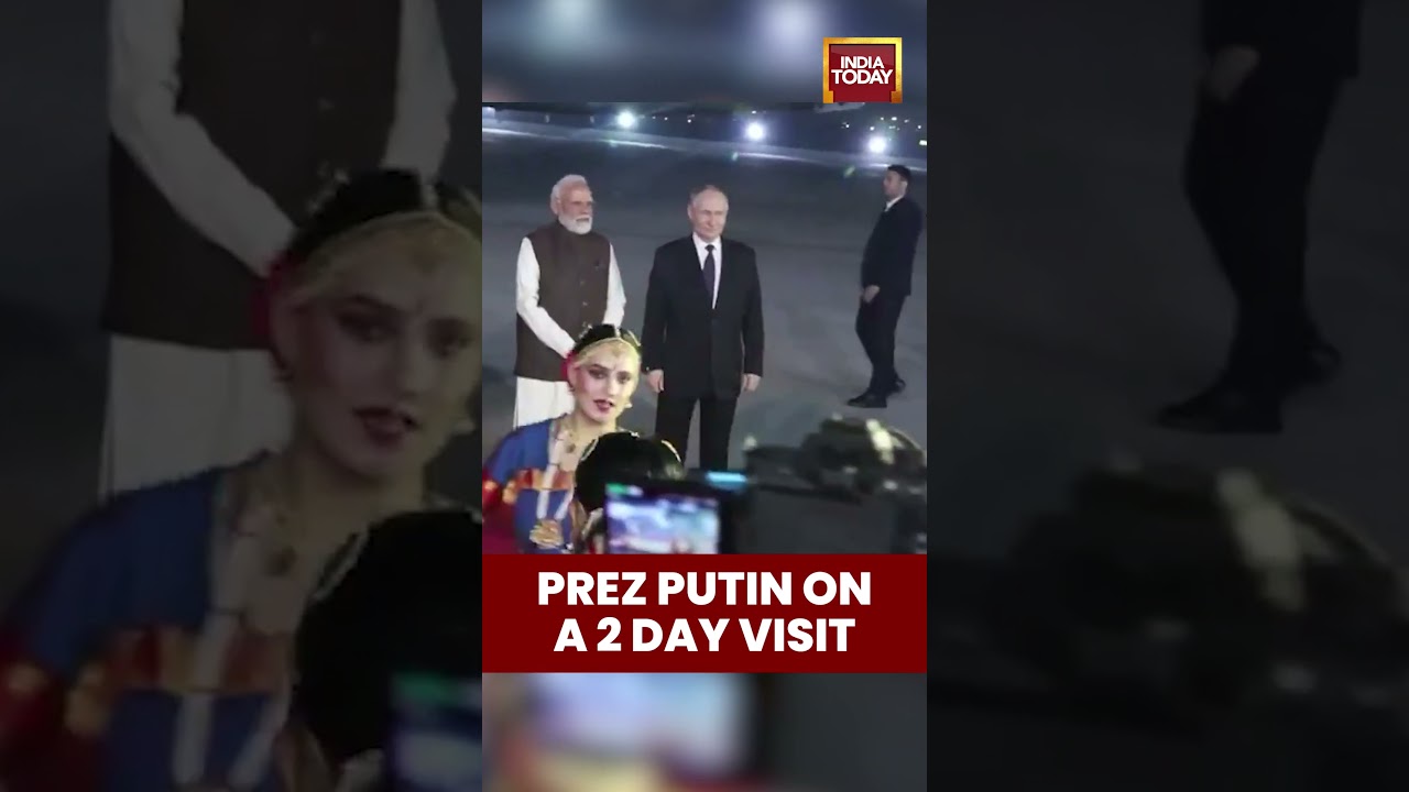 Prez Putin Arrives in India for Crucial 2-Day Visit | LIVE Updates