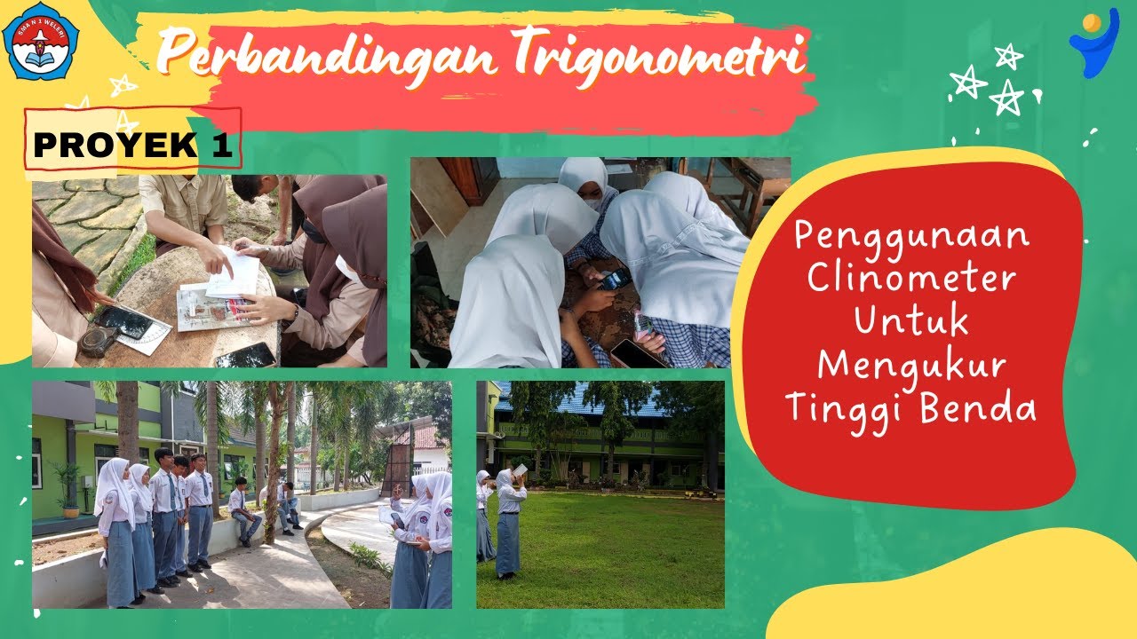 Proyek Matematika SMA Kelas X Materi Perbandingan Trigonometri (Kurikulum merdeka)!!