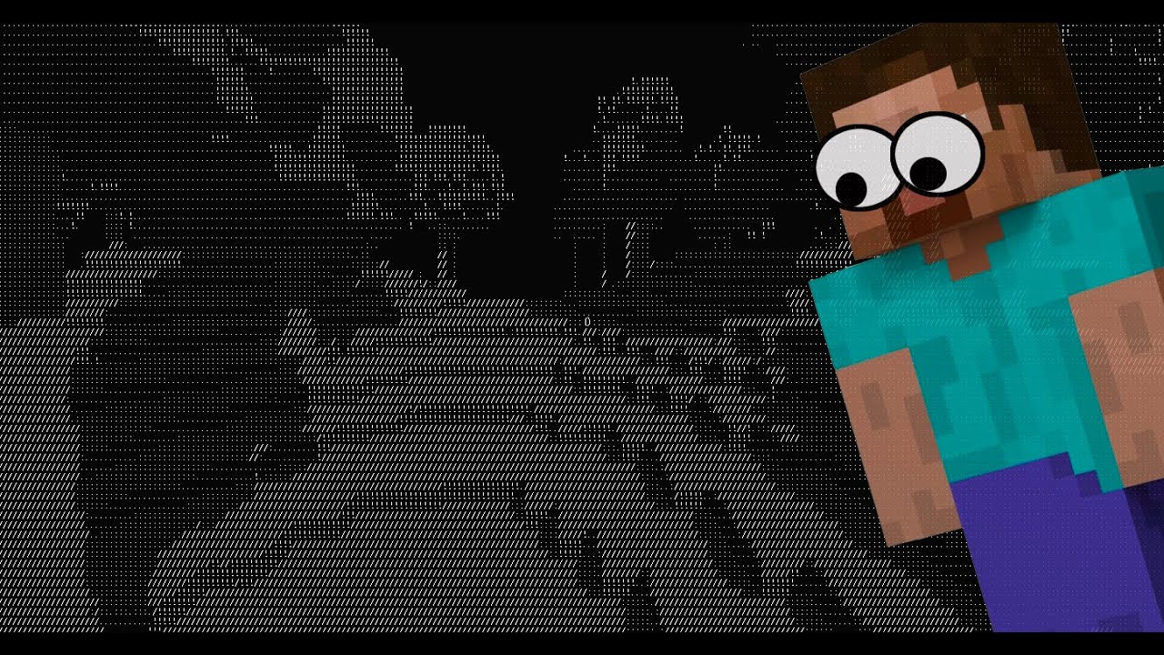 ASCII Minecraft in console: Plasma gun