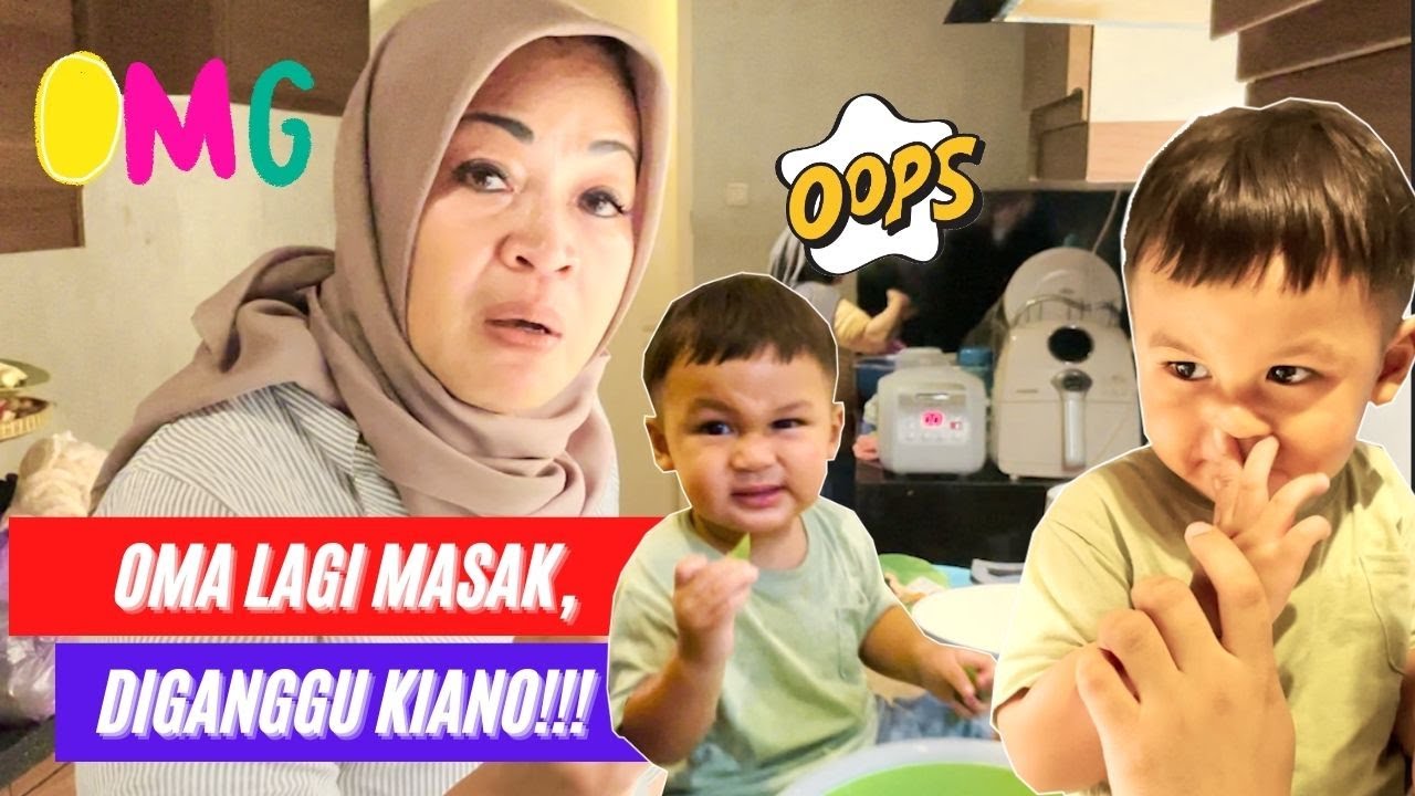 KIANO BANTU OMA MASAK MASAKAN JAWA LAGI !!! REFERENSI MASAKAN UNTUK AUNTY UNCLE !!!