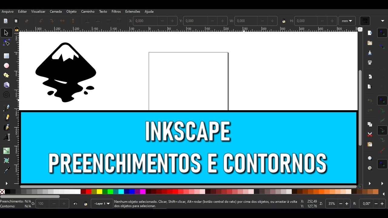 INKSCAPE 01 - PREENCHIMENTOS E CONTORNOS