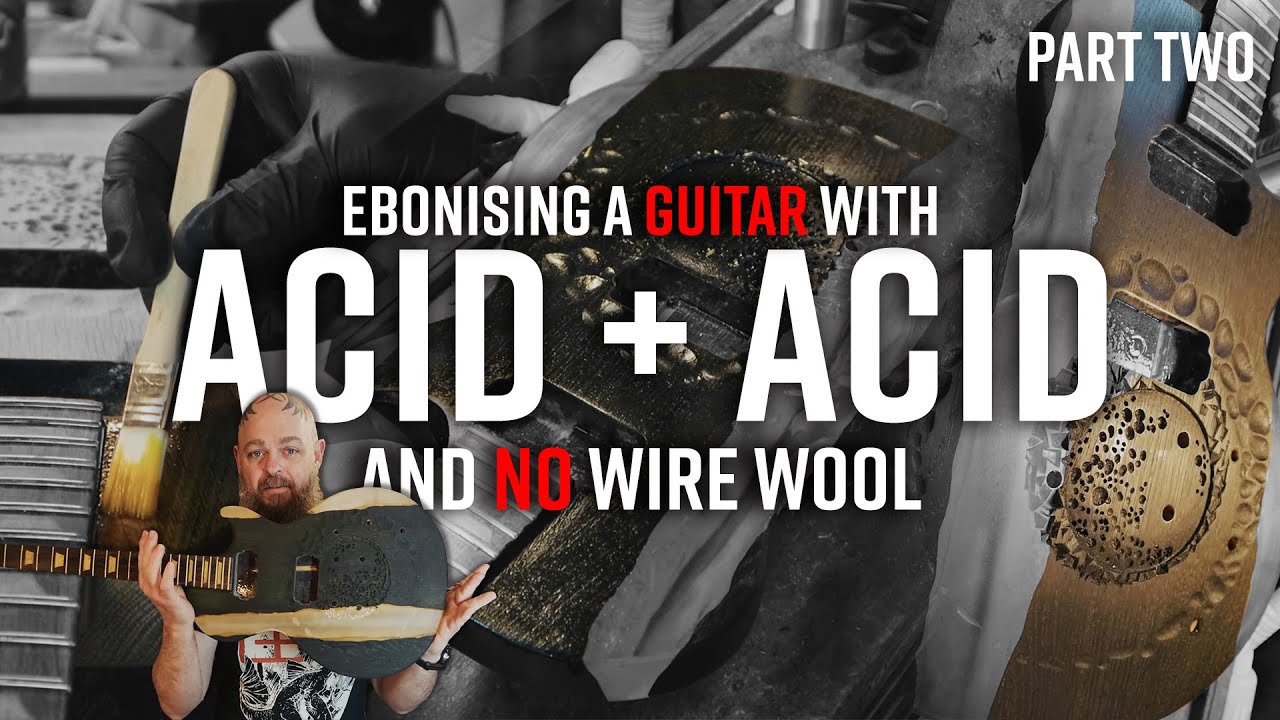 Still Bored.. Acid +ACID = an interesting way to ebonise wood WITHOUT wire wool!