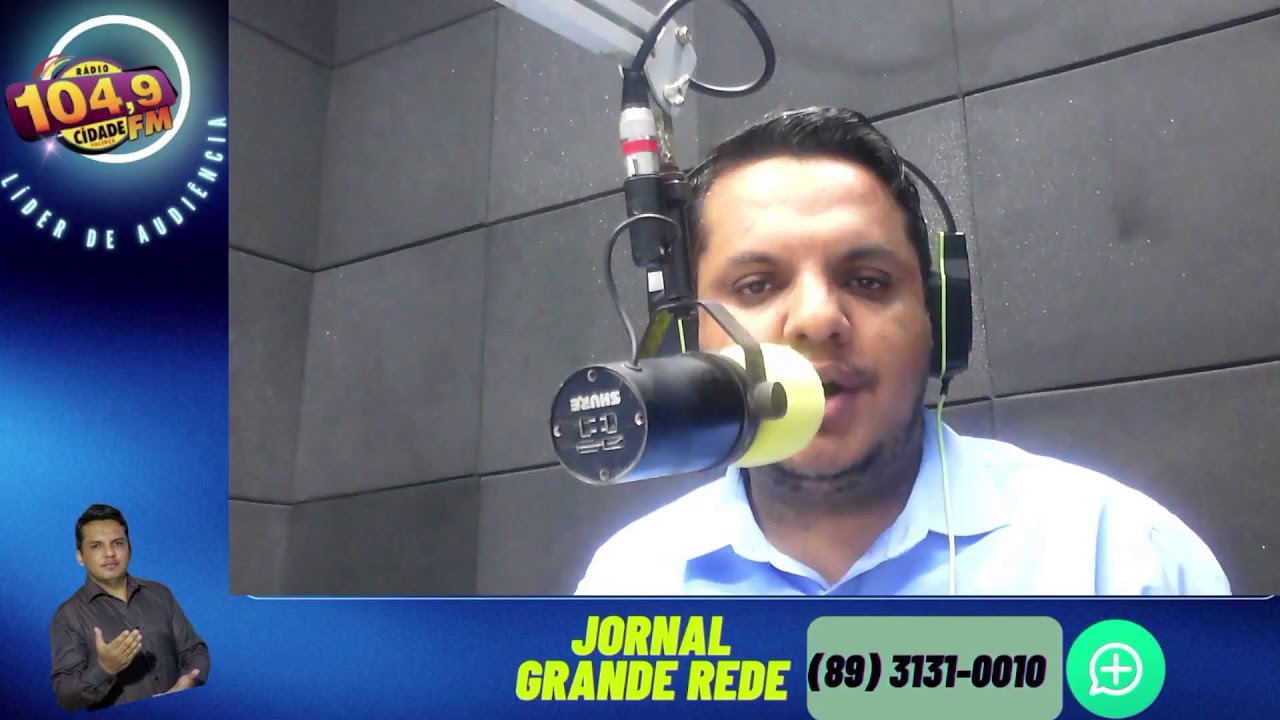 Jornal Grande Rede com Eberson Vieira - Sexta-Feira -  19/01/2026