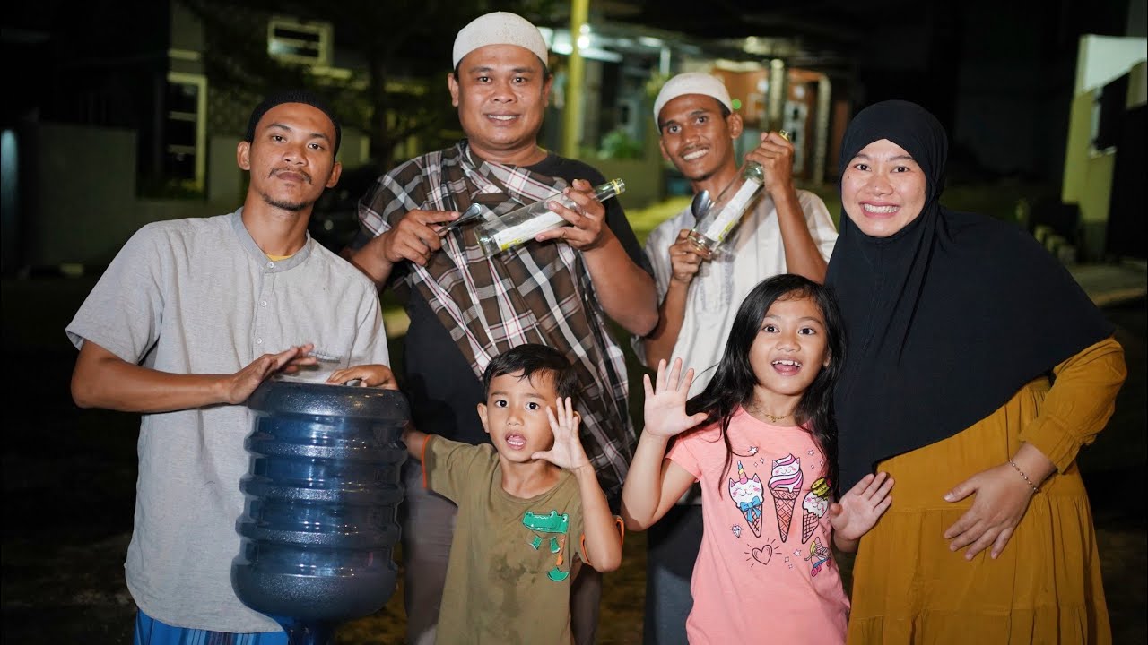 MALAM SAHUR PERTAMA 💃 BULAN PUASA BARENG KELUARGA |  Ali Vlog