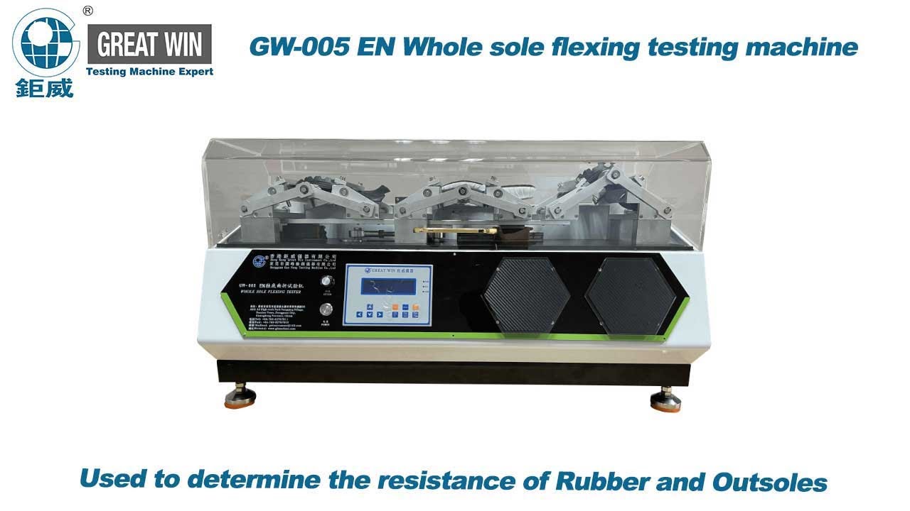 GW 005 EN Whole sole flexing testing machine 2