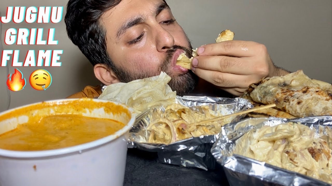 Jugnu Grill Flame🔥🤤 ! Stuffed Malai Chaap, Afghani Chaap, Butter Gravy Chaap with Different Breads