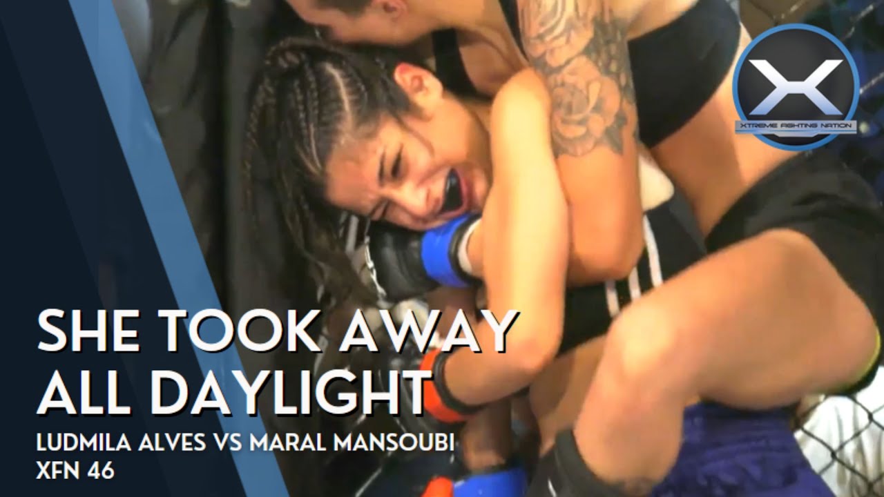 Women’s MMA  - strawweight Bout - Ludmila Alves vs Maral Mansoubi at XFN 46 at Renegades