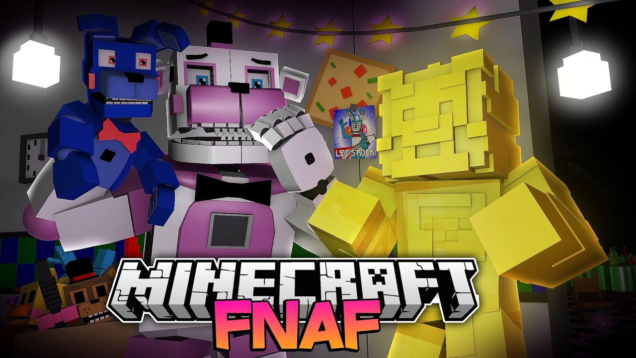 The secret of the Golden Freddy - Inside the Mind of Freddy Minecraft Fnaf Roleplay