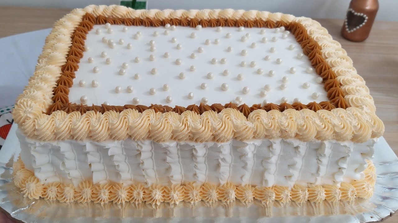 Bolo Médio para 30 pessoas | Bolo de Doce de leite com Ameixa Delicioso | Bolo de Aniversário