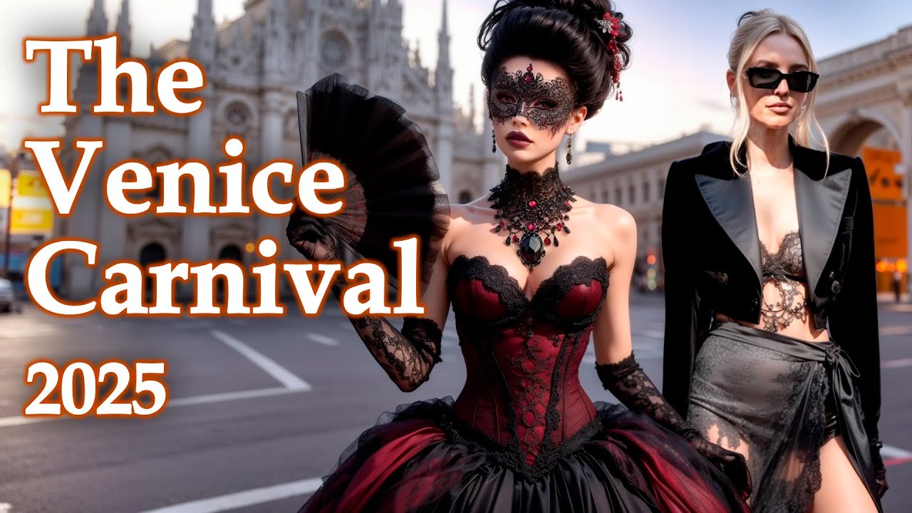 🇮🇹The Venice Carnival 2025 | The Best Italian Street Fashion | Venice On Trend