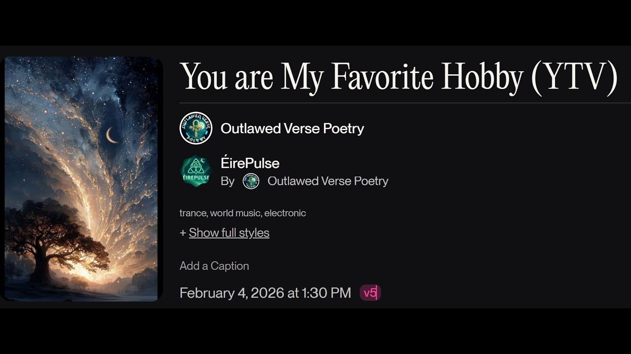 You are My Favorite Hobby YTV