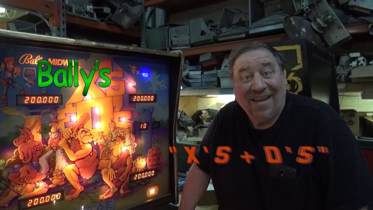 #746 Bally X's & O's Pinball Machine with Tic Tac Toe Theme & ROBIN WILLIAMS Tribute -TNT Amusements