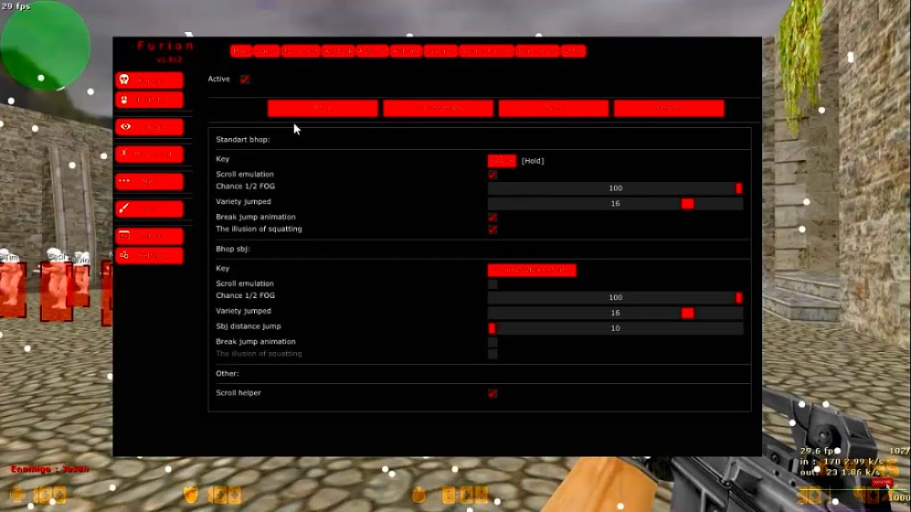 COUNTER-STRIKE 1.6 FURION CHEAT / AIMBOT / WALLHACK / STEAMID SPOOFER /