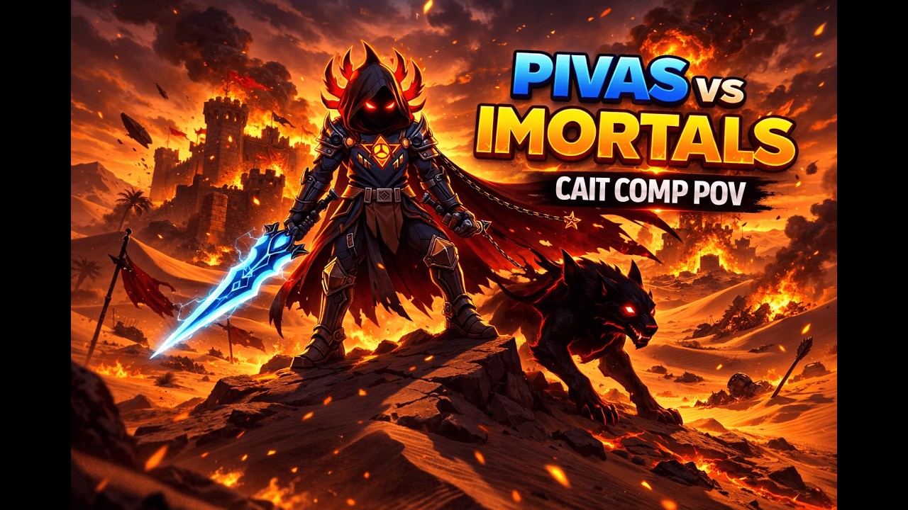 ZVZ ALBION ONLINE PIVAS VS IMORTAIS CAIT COMP
