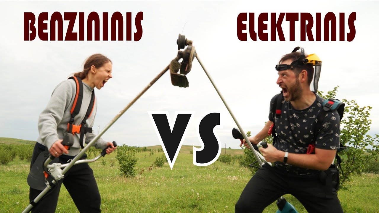 Renkamės trimerį - akumuliatorinis ar benzininis? | Ūkis #006