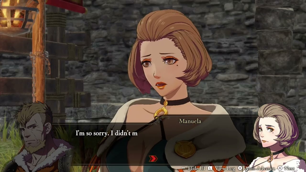 ALL Manuela Supports Fire Emblem Warriors Three Hopes 4K
