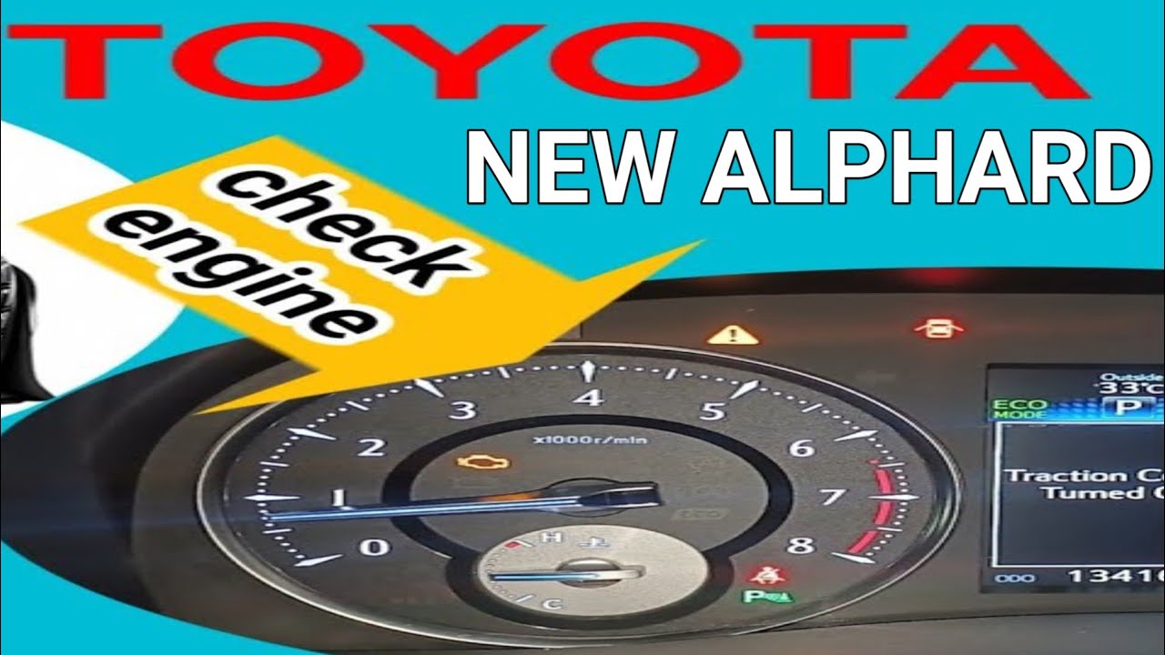Mengatasi Lampu Check Engine Toyota Alphard | lampu mil menyala
