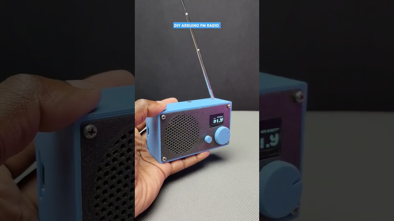 DIY arduino FM radio #fmradio #arduino #electronics