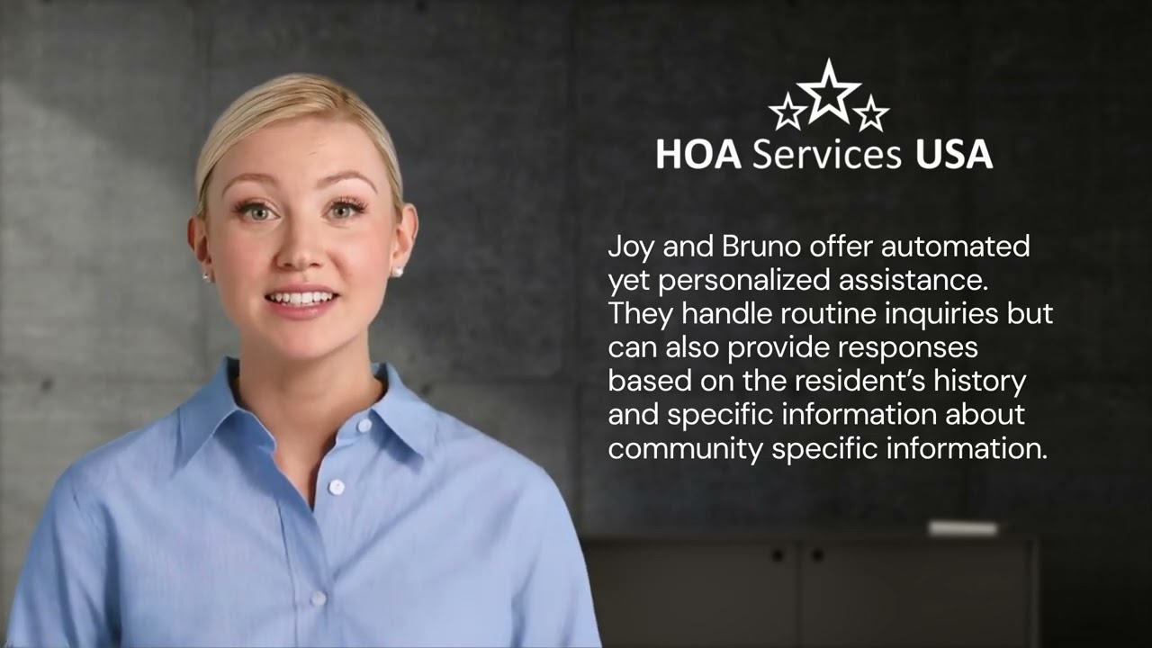 Meet Joy & Bruno - The Future of HOA Communications