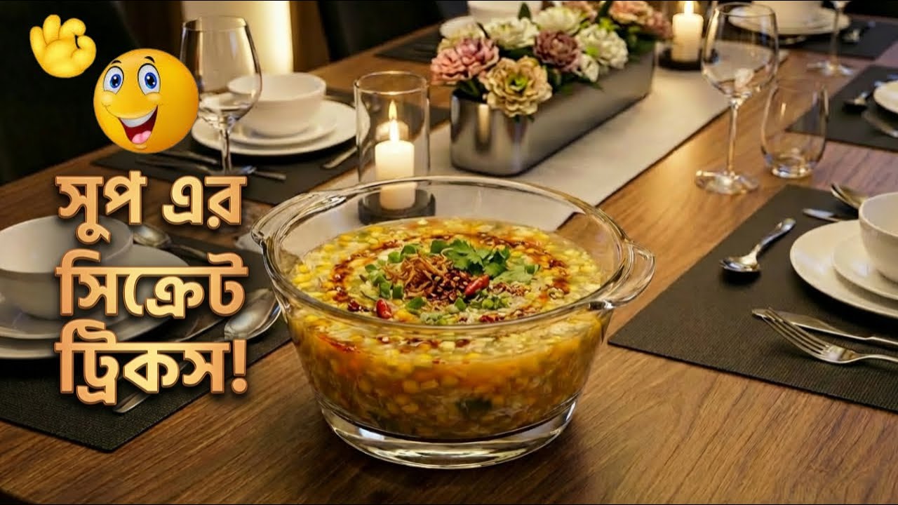 বাজারের Soup ভুলে যান! Homemade Chicken Corn Soup | Dr. Ishrat Cooks