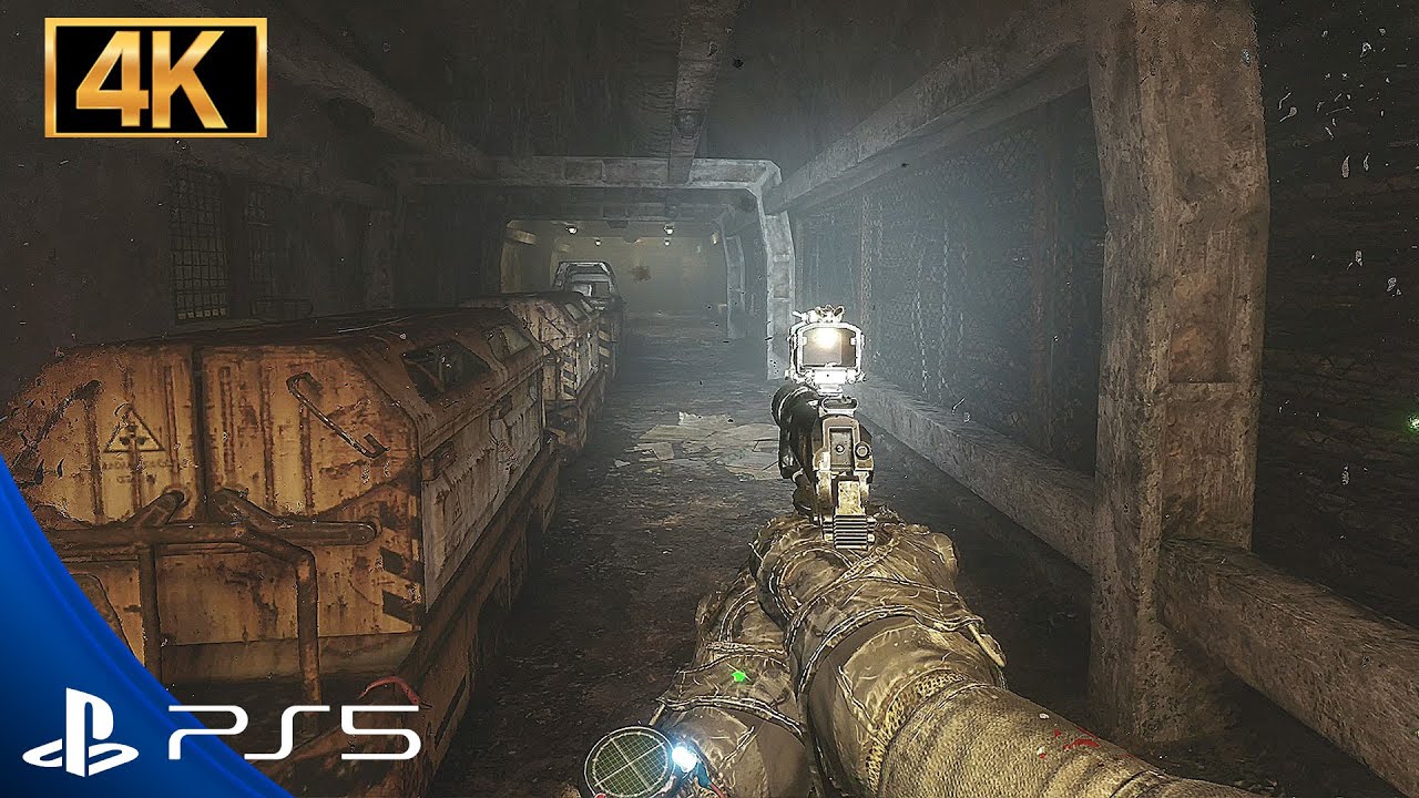 Creepy Abandoned Sub Pens | Metro Exodus Ultra Immersive Gameplay PS5 Next-Gen Graphics