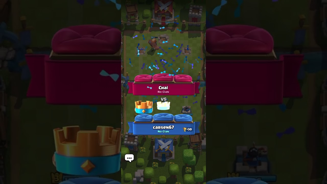 Playing clash royale ￼