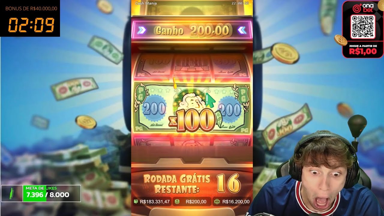 FORROU O MUNDO NO CASH MANIA