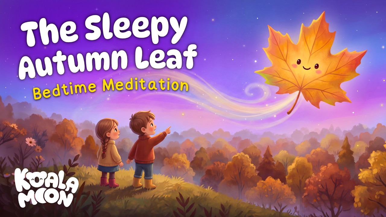 The Sleepy Autumn Leaf 🍁 Bedtime Meditation Story 💤 Kids Sleep Stories 🌙