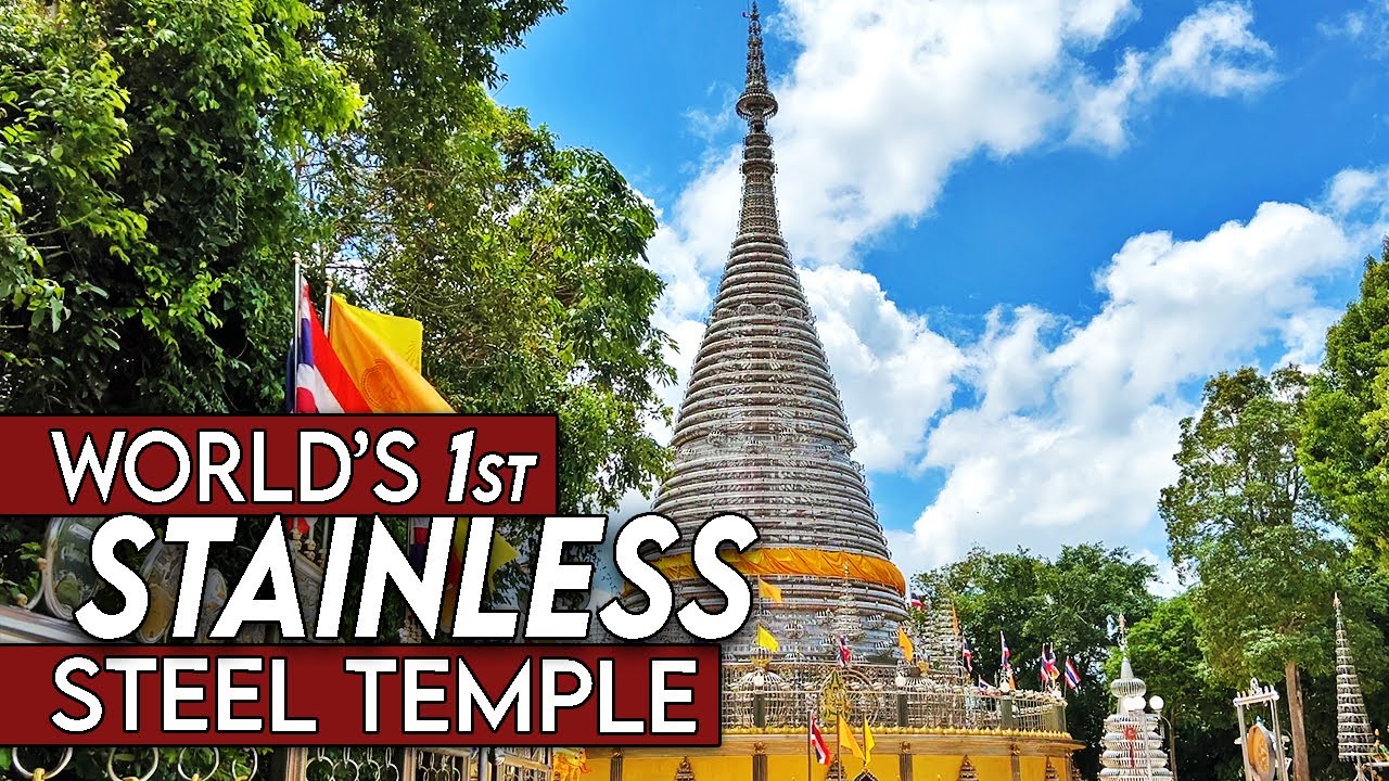 Hat Yai | World's FIRST Stainless Steel Temple, Thailand