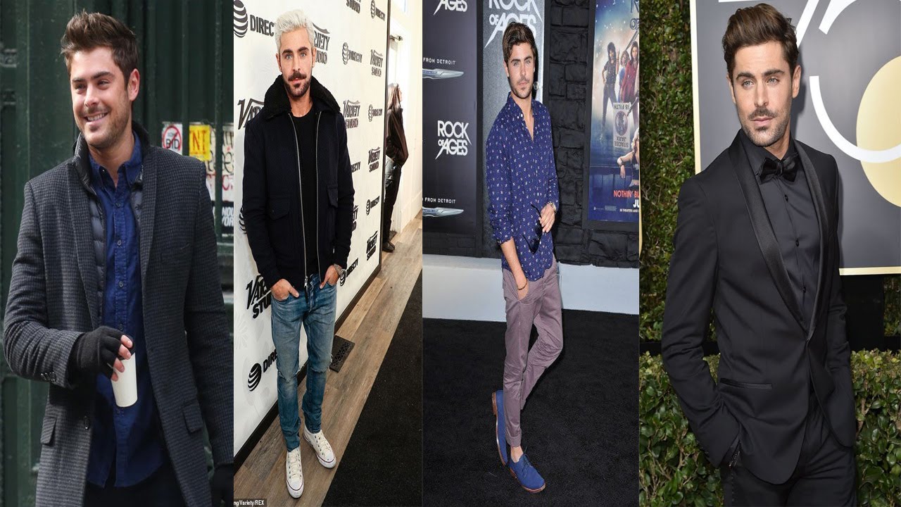ZAC EFRON style inspiration || ZAC EFRON  MOST STYLISH OUTFITS ||Men's Fashion 2020