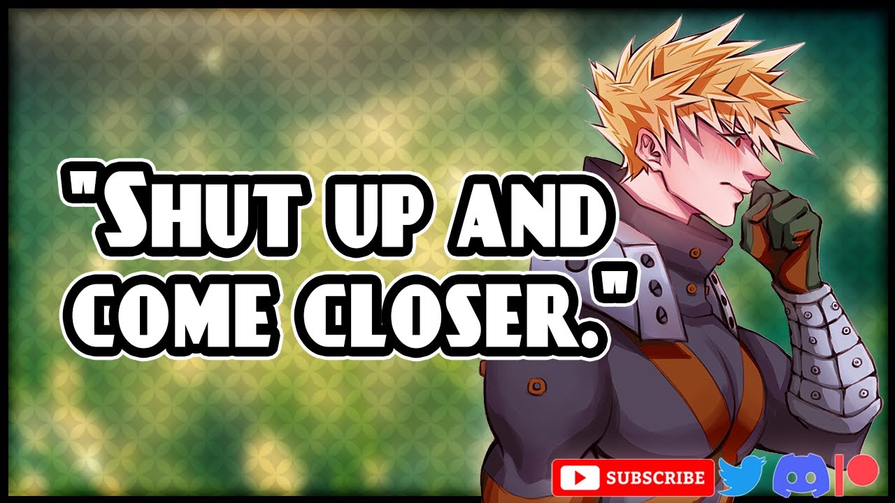Cuddling with Bakugou - (Моя геройская академия) - Anigomi Character Audio