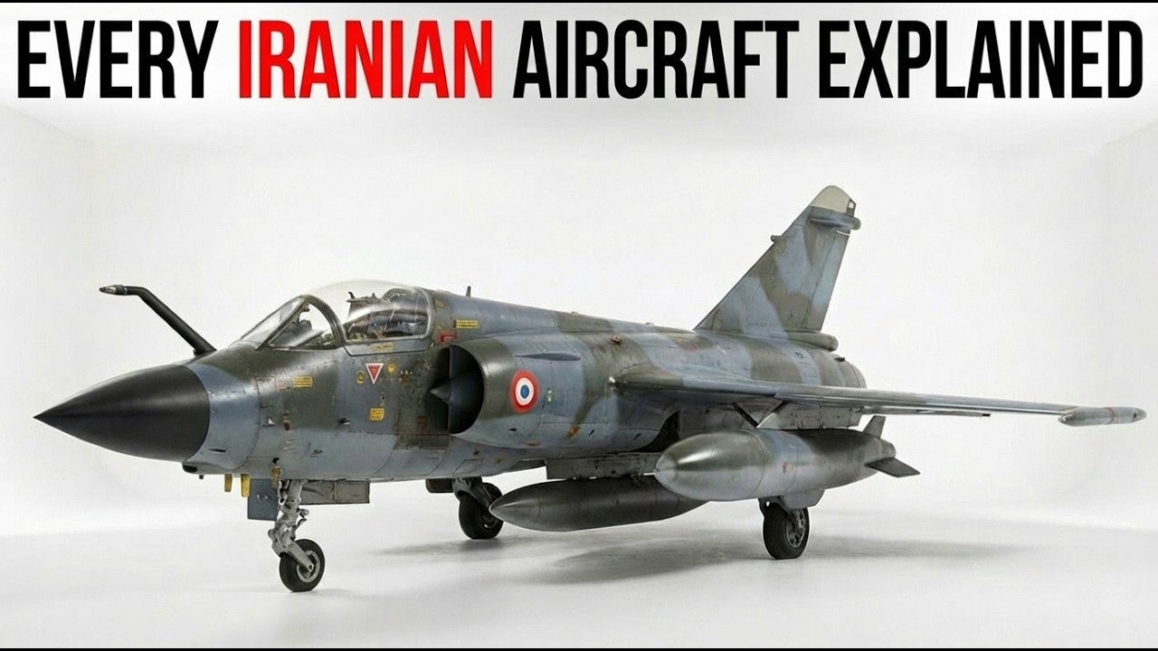 Every IRANIAN Aircraft Explained in 11 Minutes