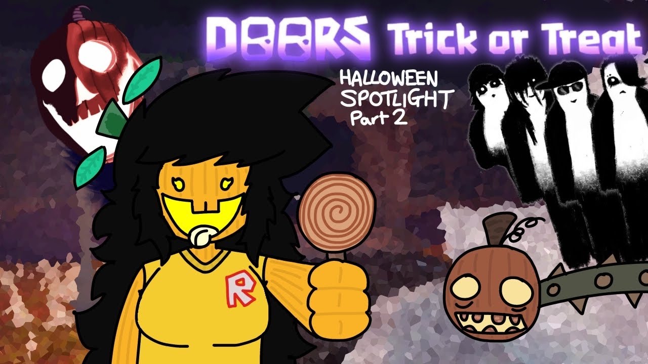 The DOORS TRICK OR TREAT MODE IS SPOOKY! (Halloween Spotlight Part 2) [ashtgm]