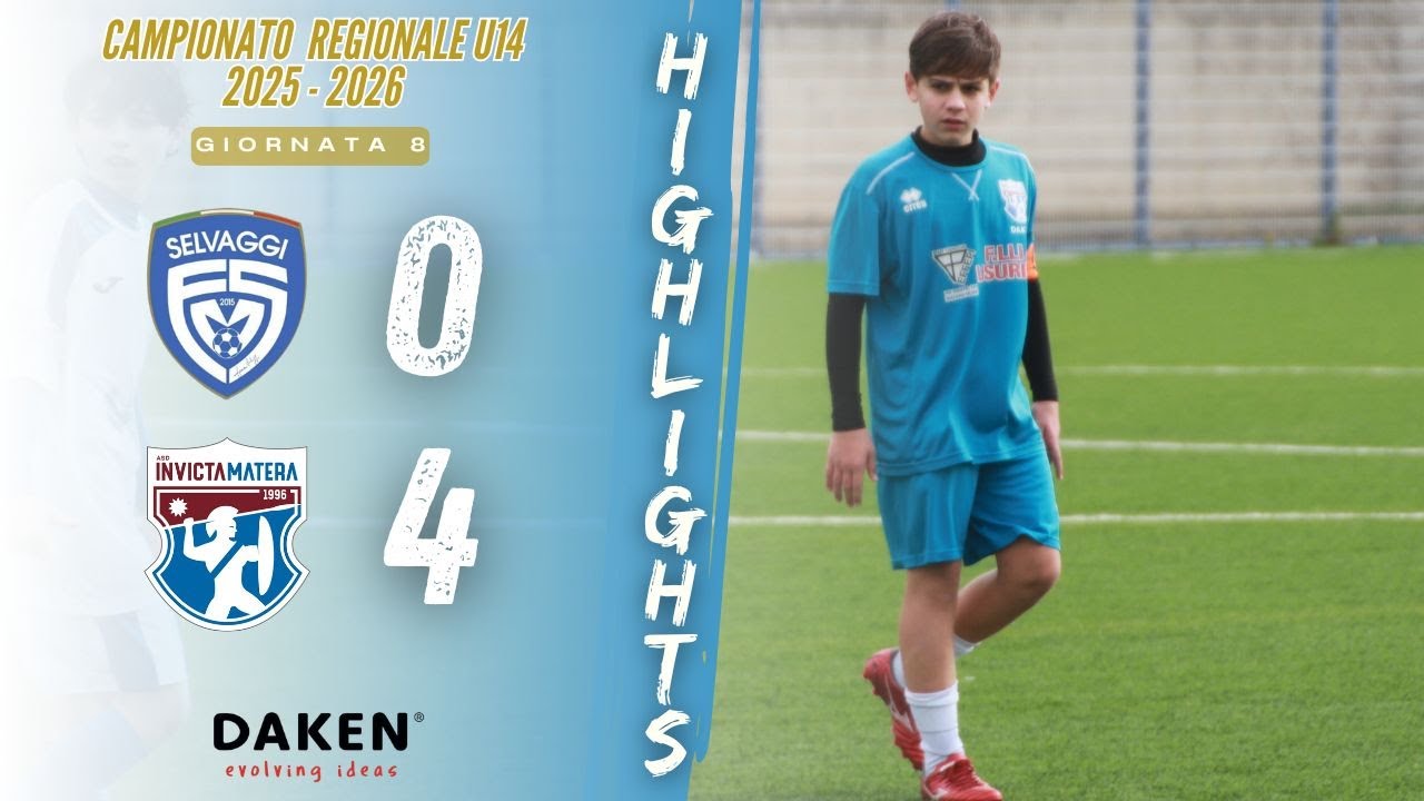 HIGHLIGHTS INVICTA MATERA U15 | Franco Selvaggi VS Invicta Matera. Campionato Regionale 25/26