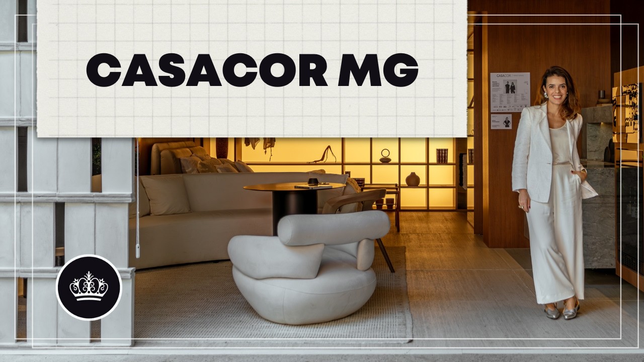 De presente, o agora: CasaCor MG 2024 com a Portinari