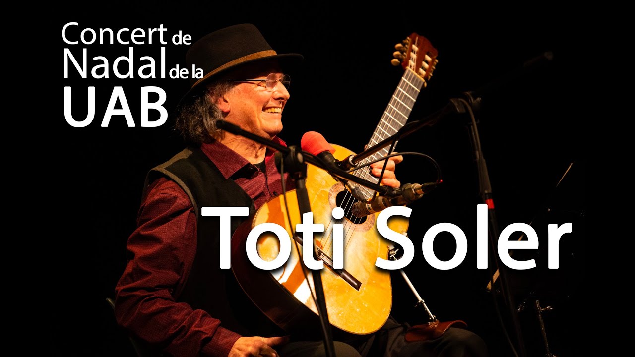 Concert de Nadal de la UAB. Toti Soler