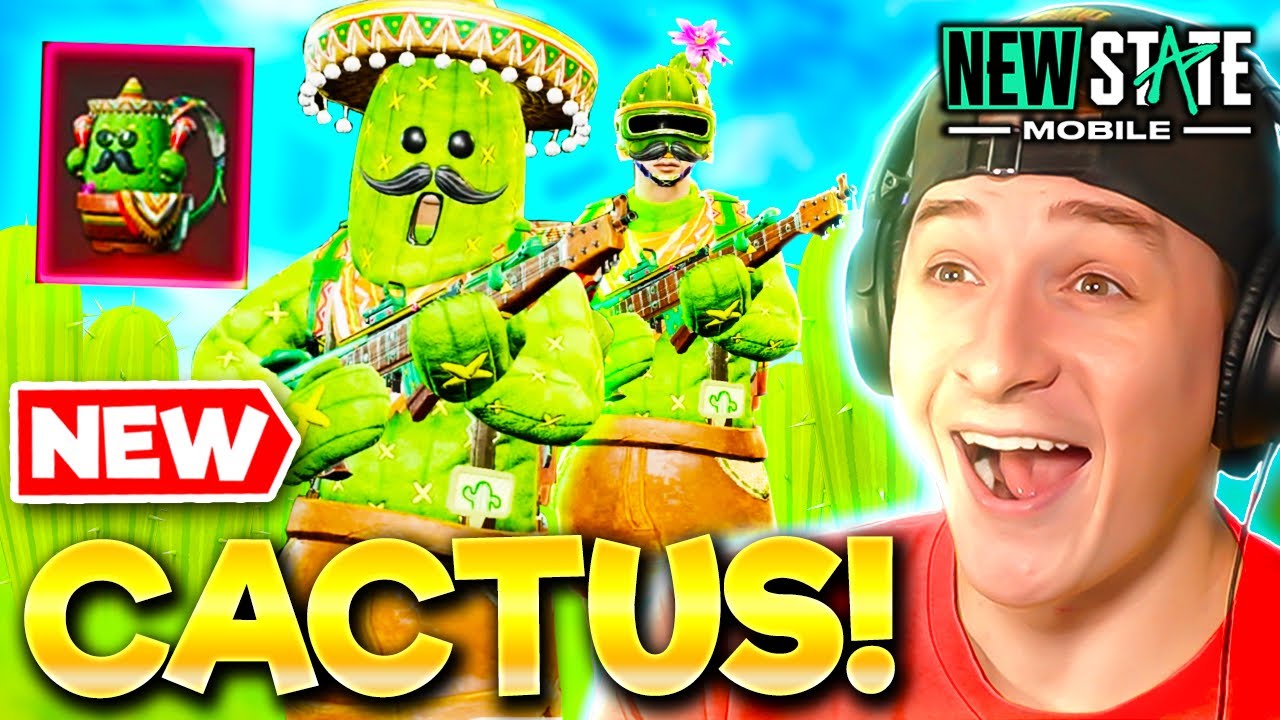 HUGE CACTUS CRATE OPENING 🌵 NEW STATE MOBILE