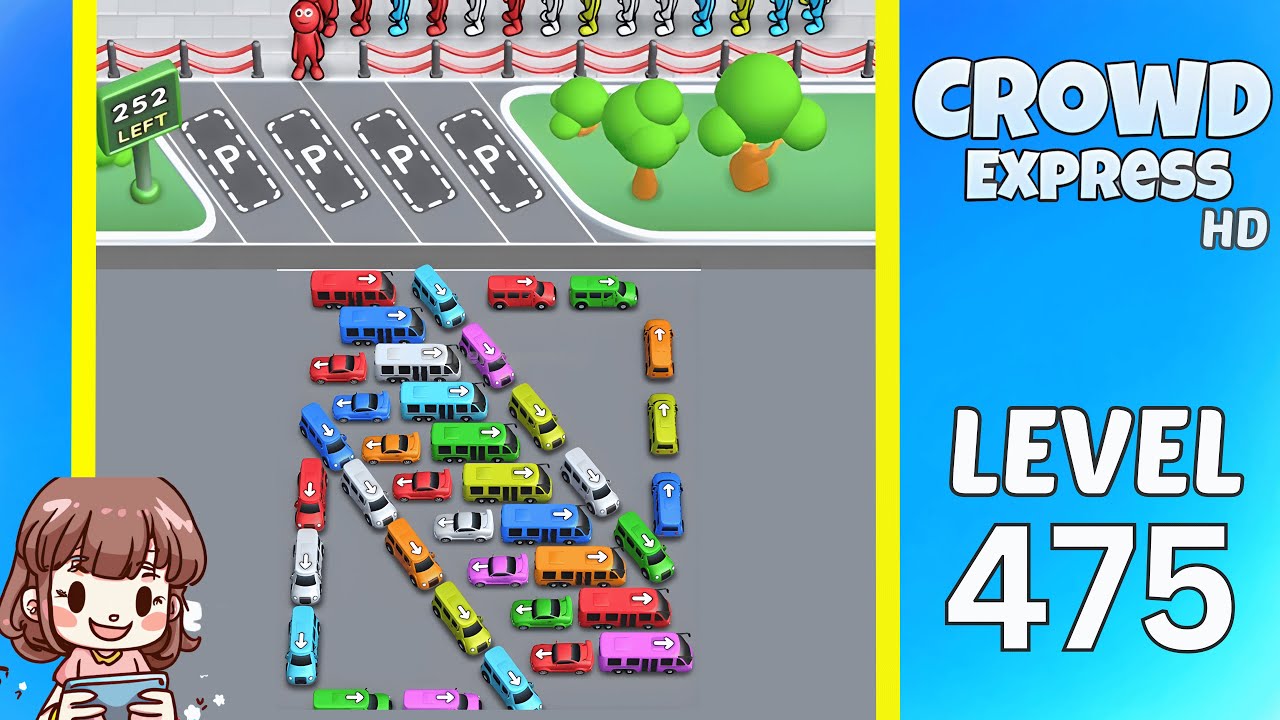 Crowd Express Level 475 Solution Walkthrough