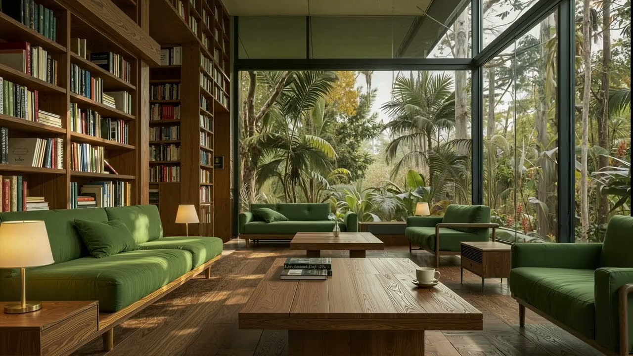 Forest Apartment Jazz | Relaxing Jazz Music For Work, Study & Focus 