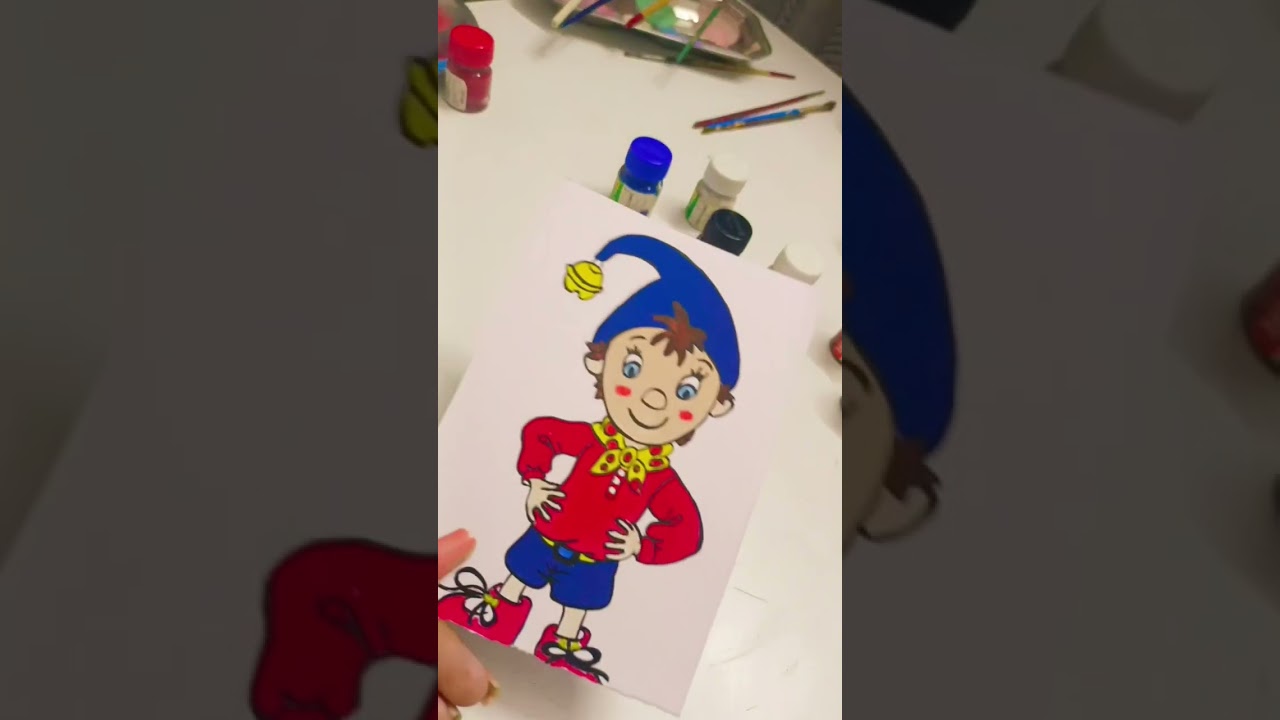 Noddy ❤️😍🤩&hearts;️ #noddy #cartoon #shortvideo #viral #ytshorts #trending #art #shorts