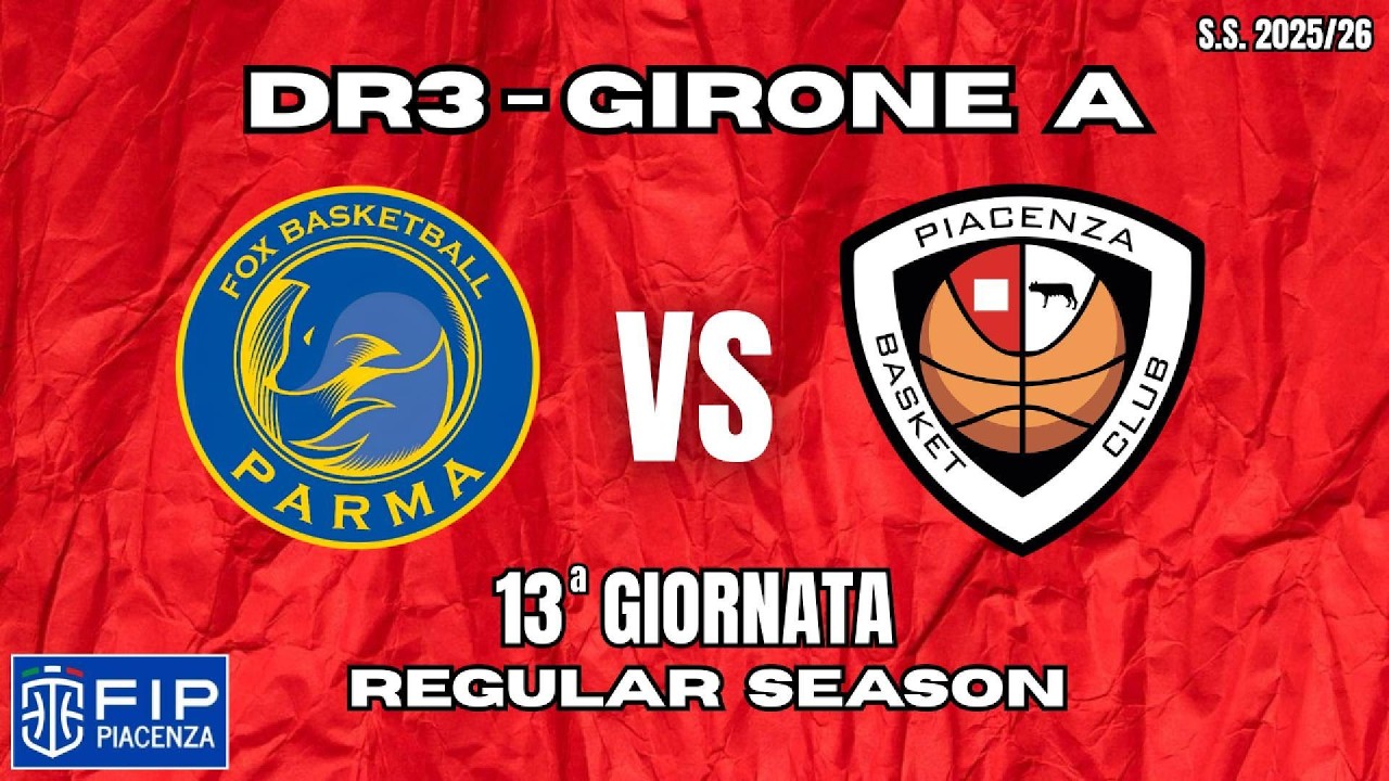 DR3 | Fox Basket Parma vs Bakery Piacenza Club Red | Full Highlights (12/02/2026)