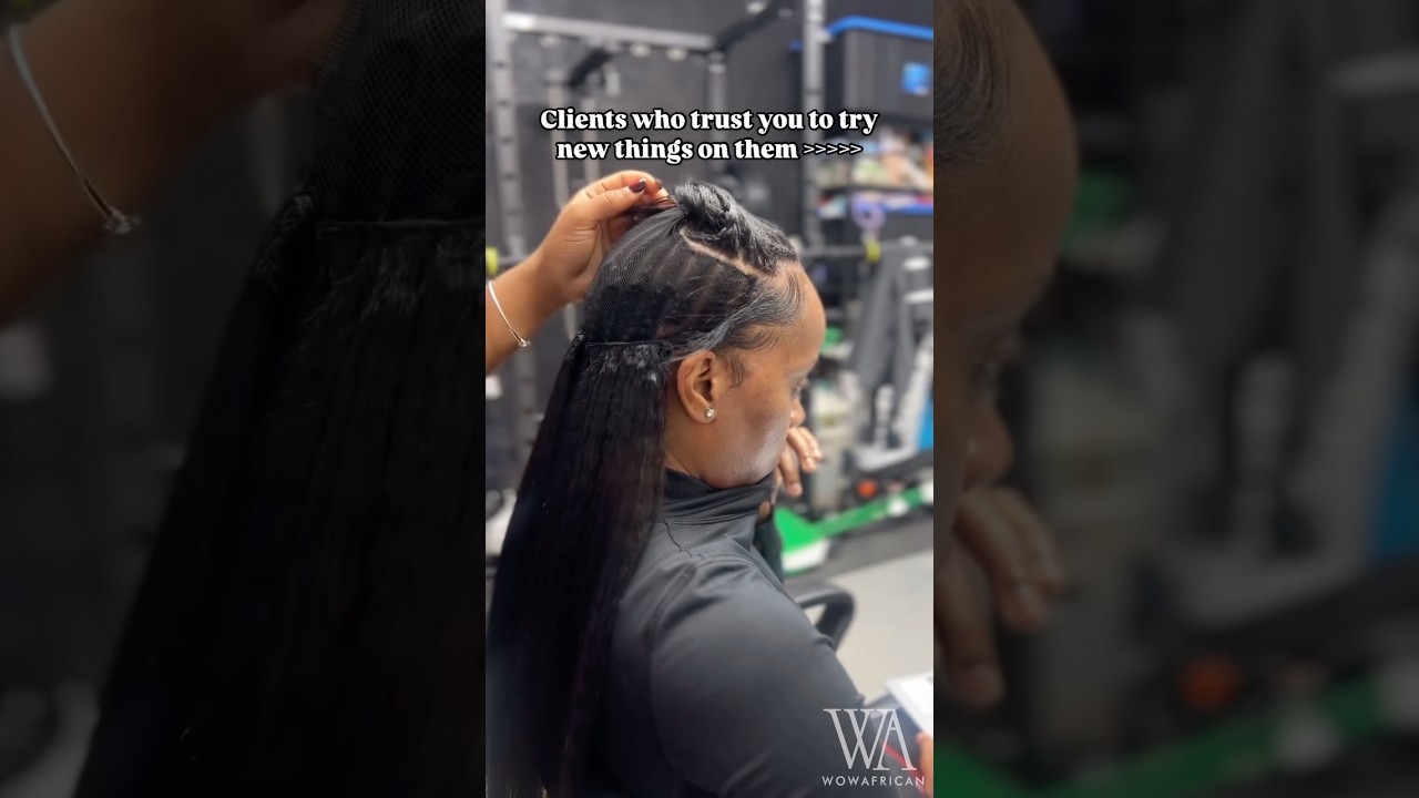 Real WowAfrican customer review: &ldquo;It&rsquo;s the texture for me!&rdquo; Kinky straight weave for the Win 🥇