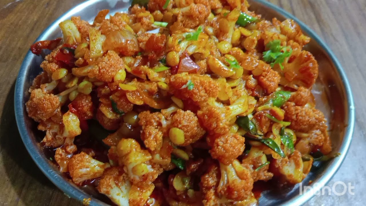  Cauliflower curry or Hoo kosu pallya or Phool gobi ki sabji 