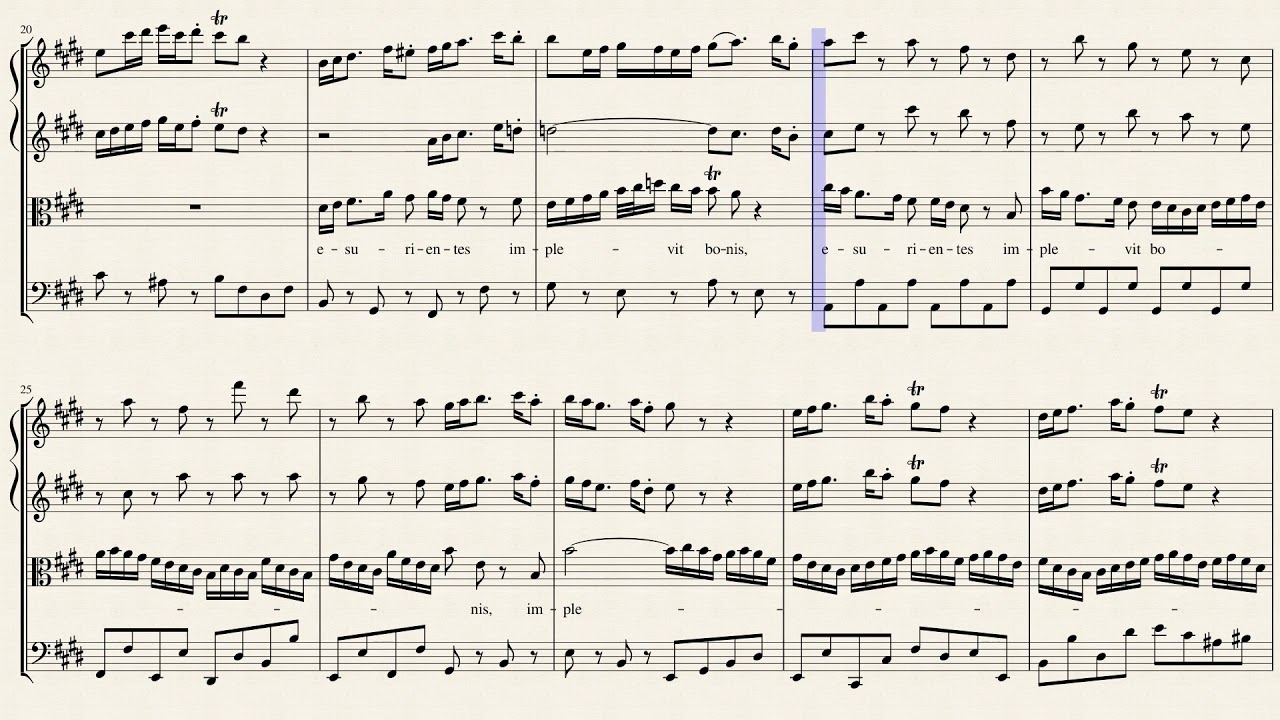 J.S. Bach: Magnificat in D Major, BWV 243 - IX. Esurientes
