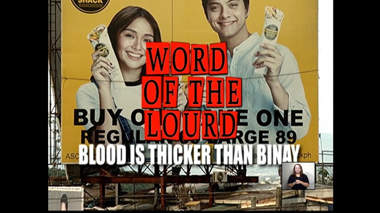 #WordOfThe Lourd | Blood is Thicker than Binay