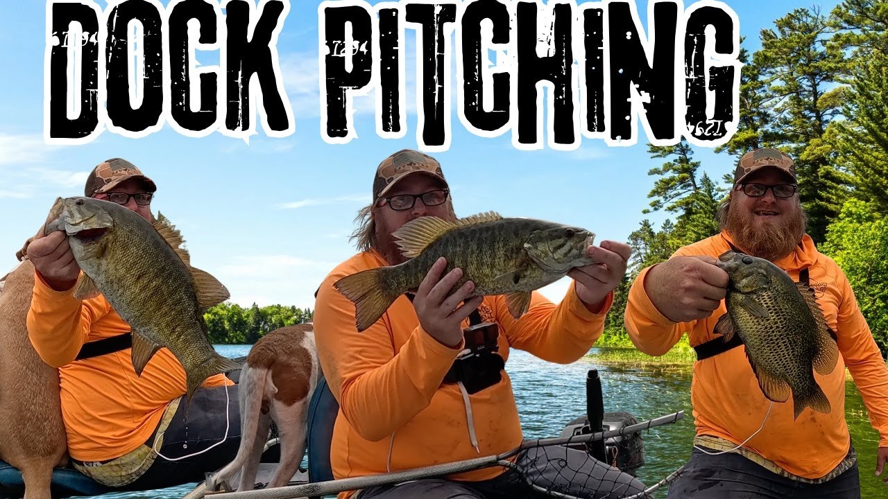 Fishing For Bass And Rock  - Dock Pitching Bass