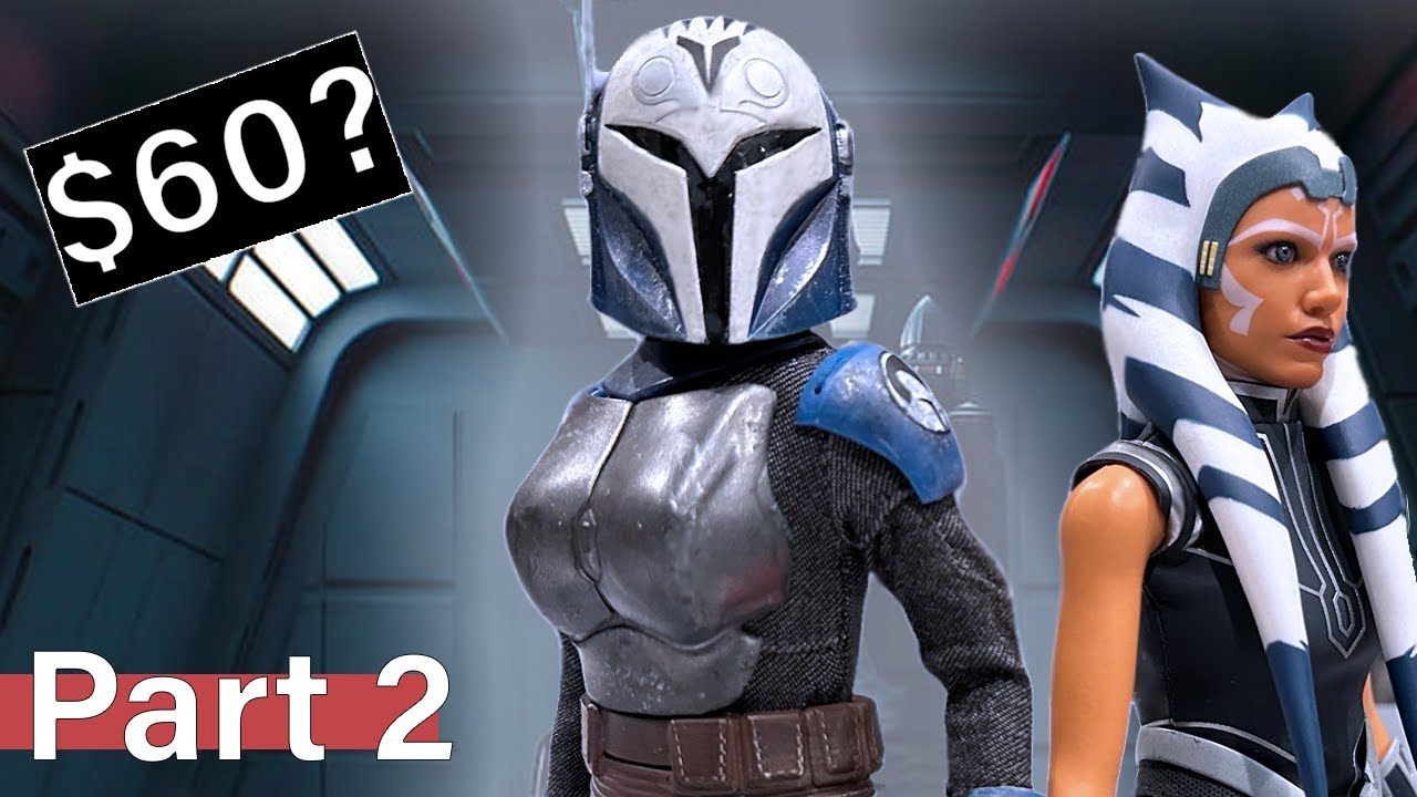 How to fix cheap Disney Bo-Katan doll - 1/6 Scale Figure for 60 bucks PART 2 of 2